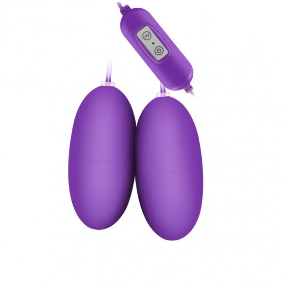 Mizzzee - Dual Vibrating Love Egg Clitoral Vibrator (USB Power Supply)